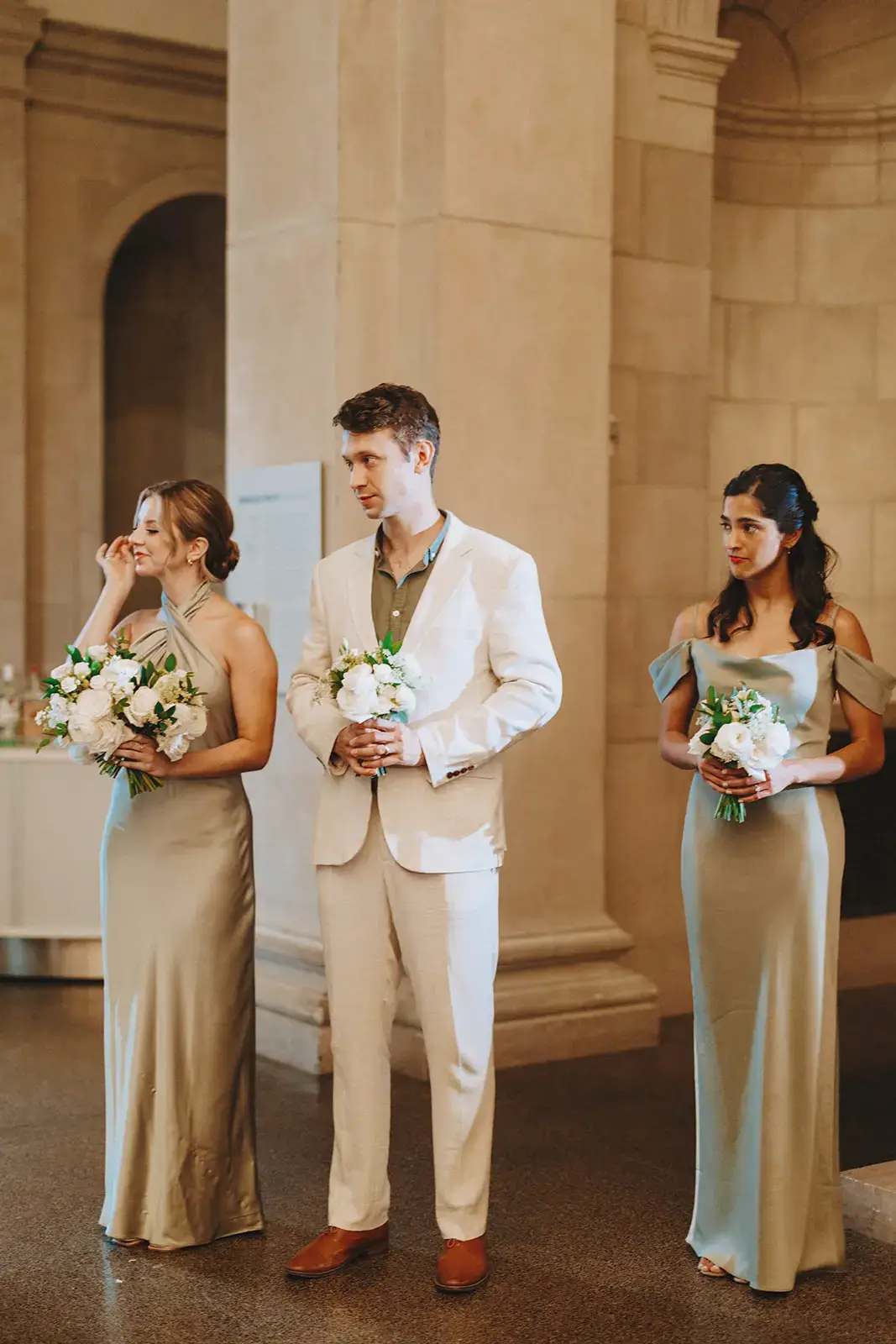 Real Poppy wedding — Averie + Nabil at Baltimore Museum of Art