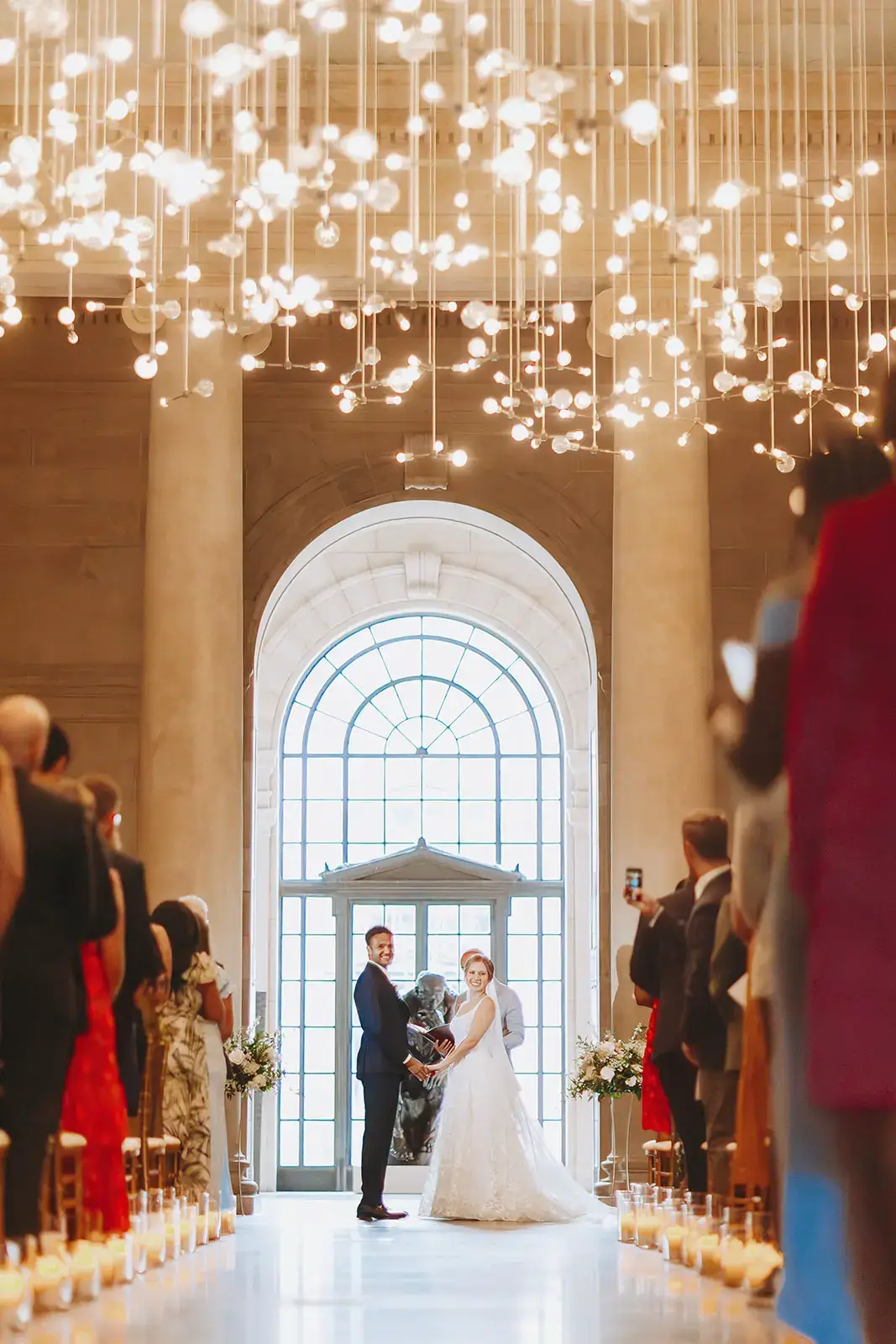 Real Poppy wedding — Averie + Nabil at Baltimore Museum of Art