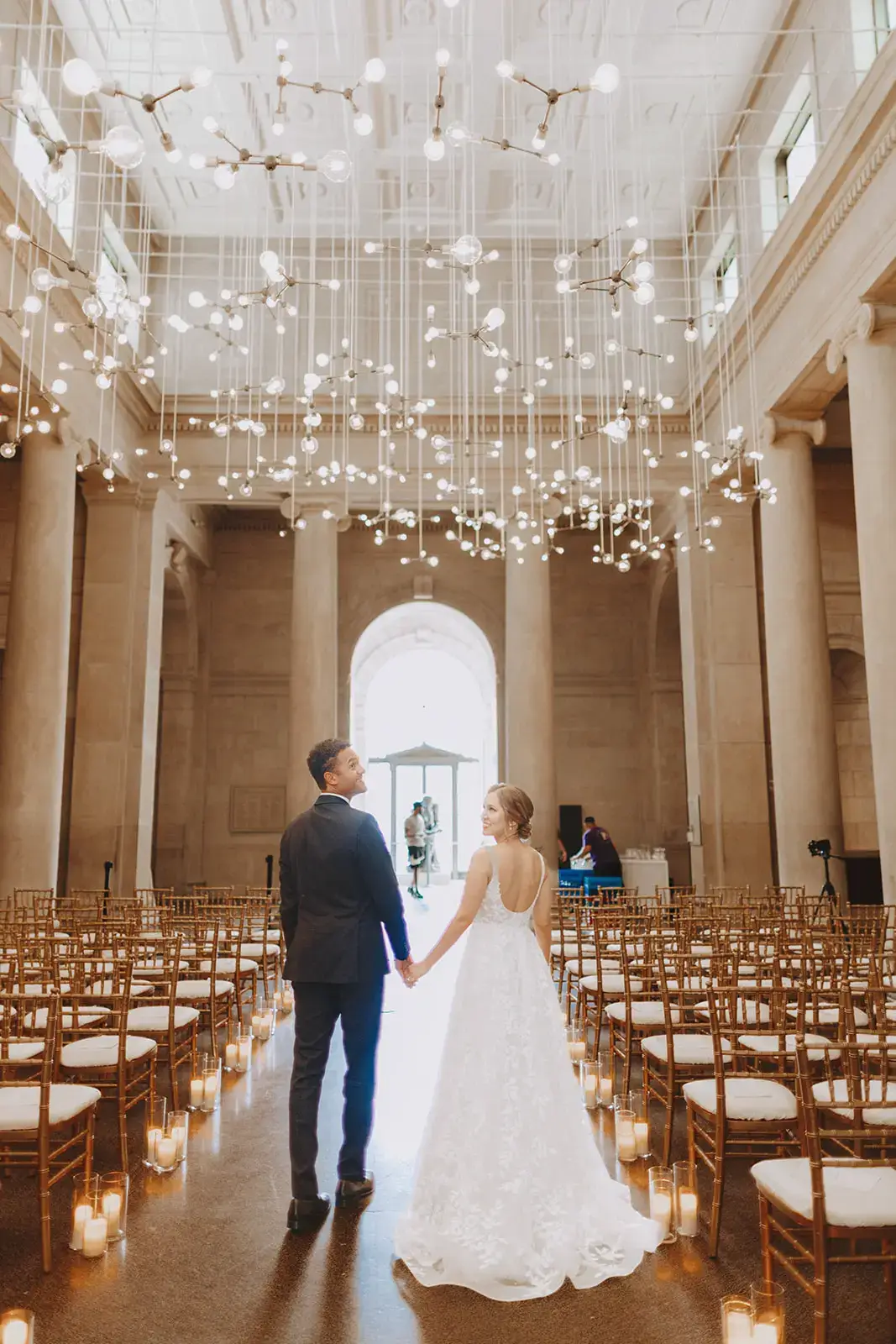 Real Poppy wedding — Averie + Nabil at Baltimore Museum of Art