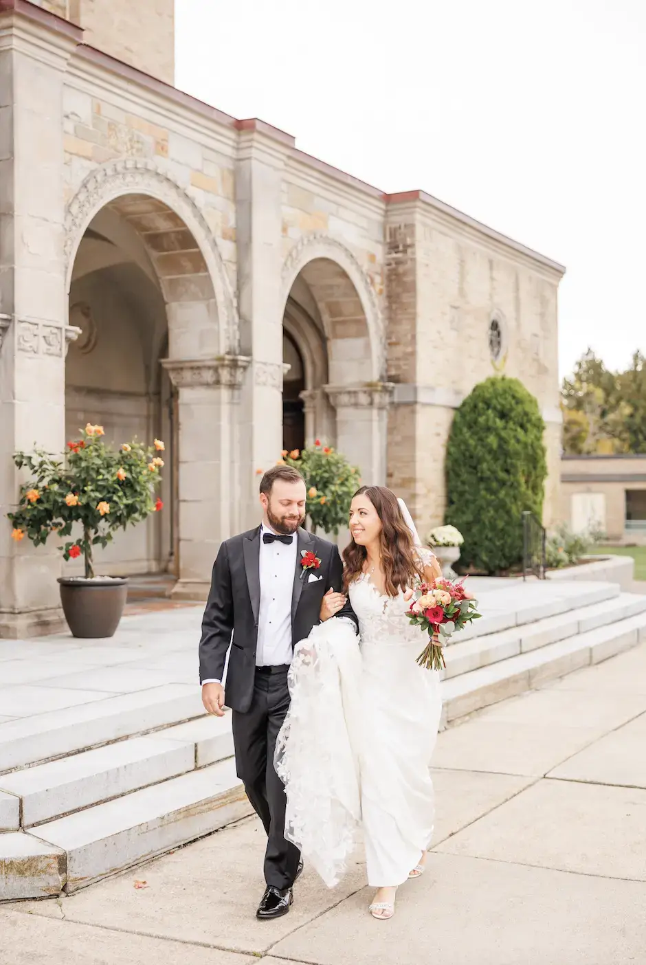Real Poppy wedding — Mary Kate + Andrew