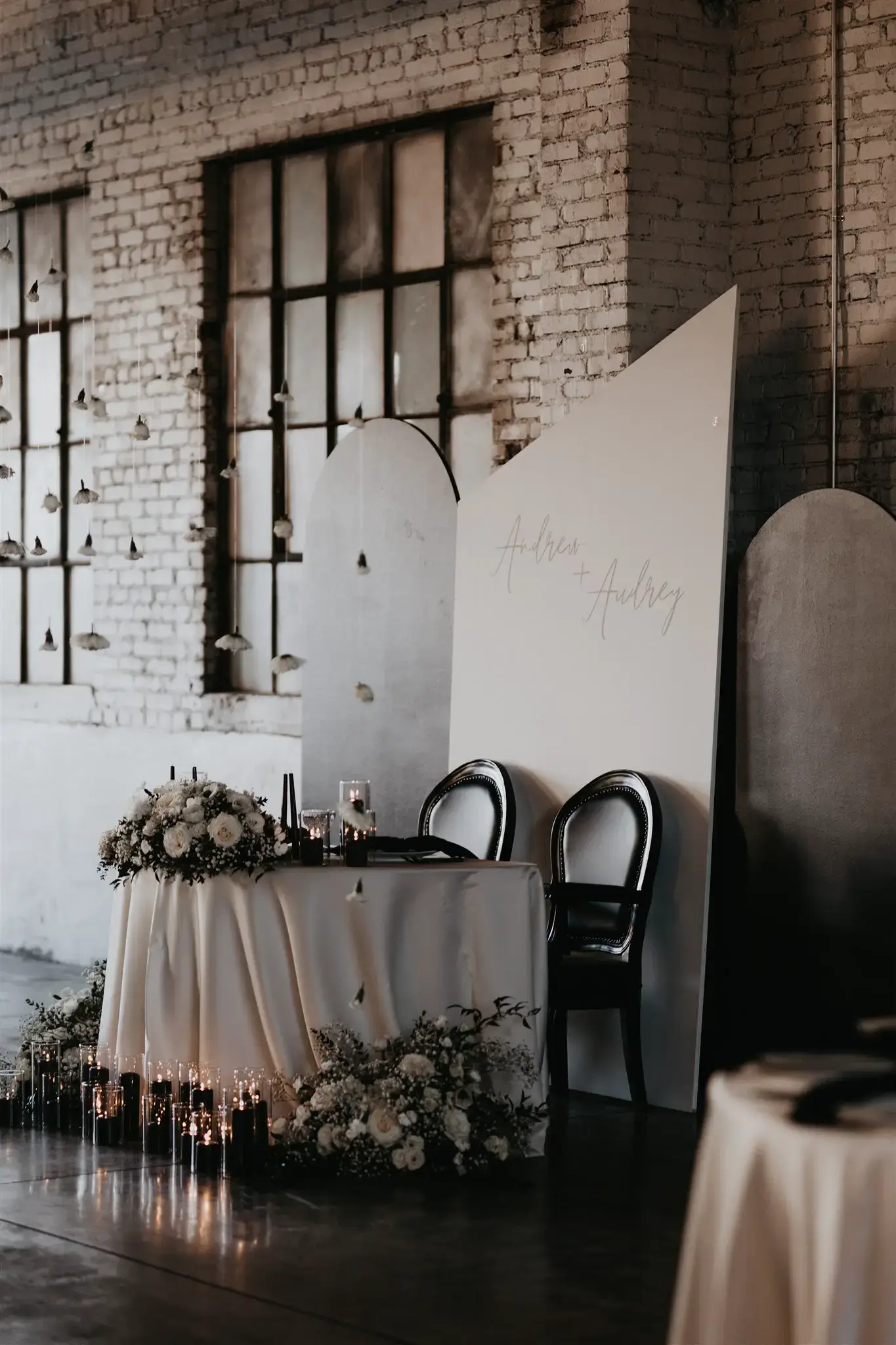 Real Poppy wedding — Audrey R. at Brick Ballroom