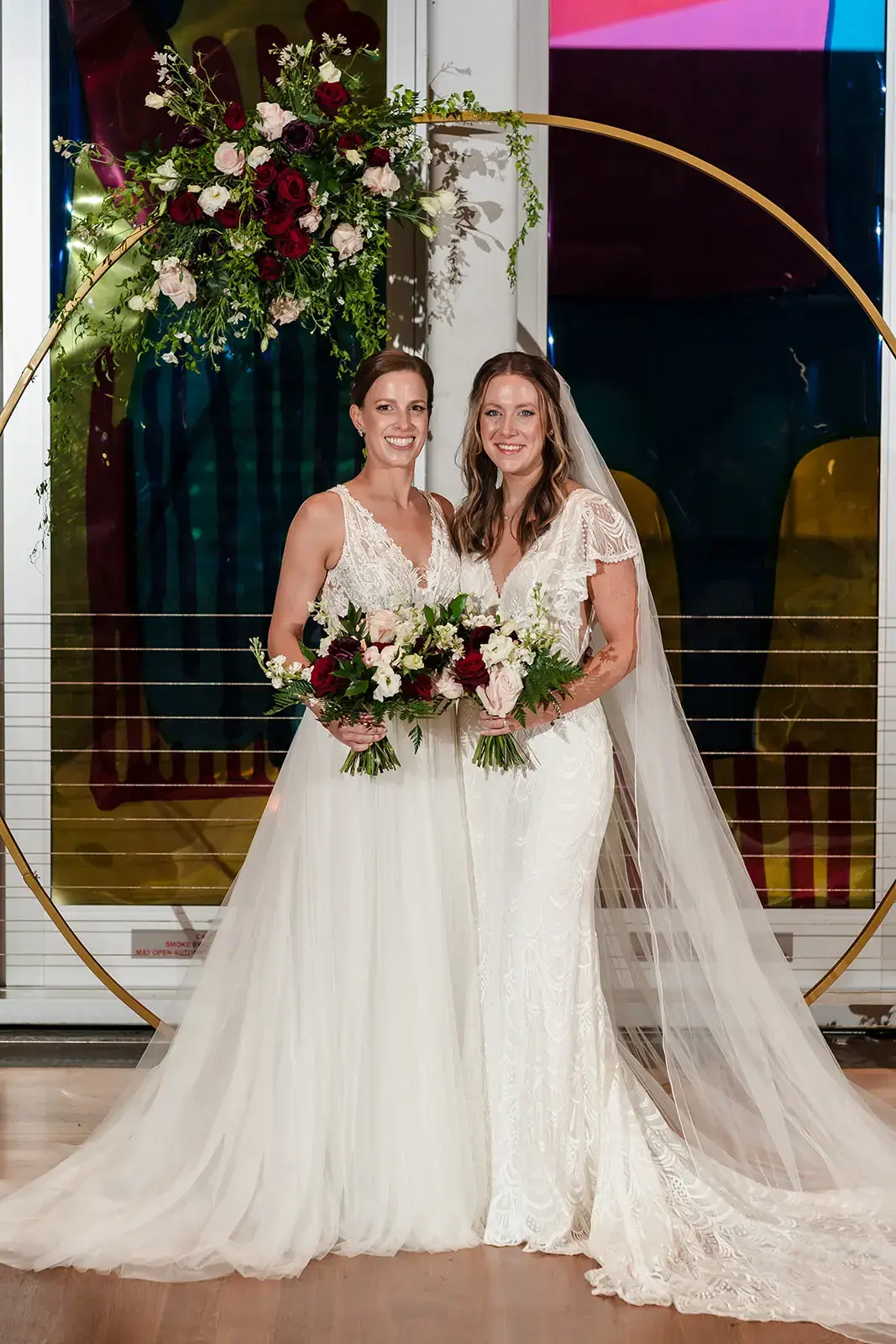Real Poppy wedding — Catie + Tara at The Mint Museum