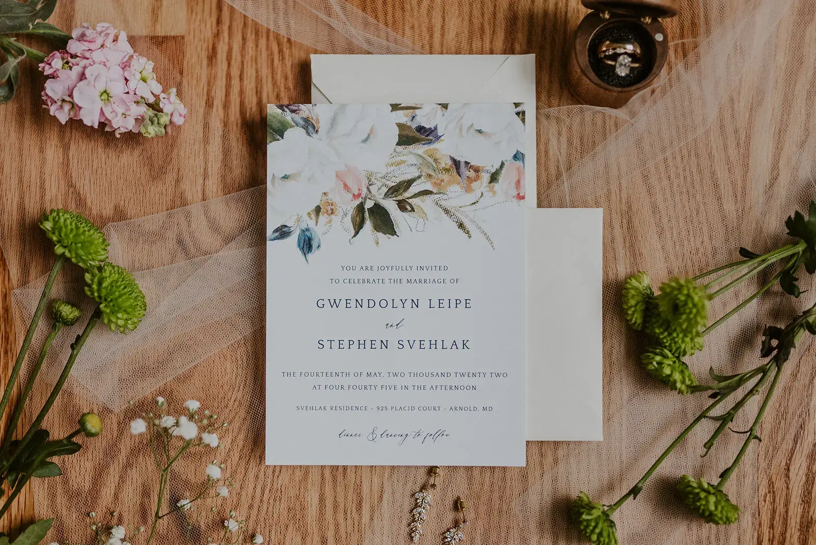 Real Poppy wedding — Gwendolyn + Stephen at Private Residence