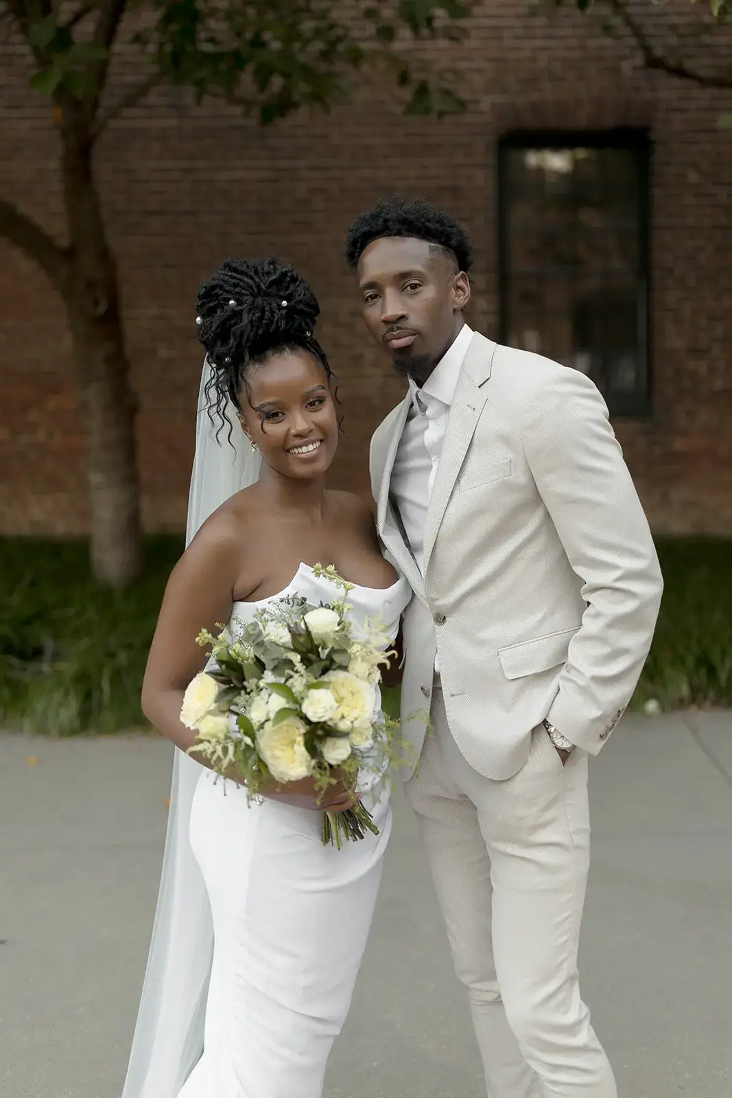 Real Poppy wedding — Glory + Terrance at Mt. Washington Mill Dye House