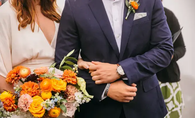 Real Poppy wedding — Stephanie + Zach