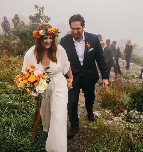 Real Poppy wedding — Stephanie + Zach
