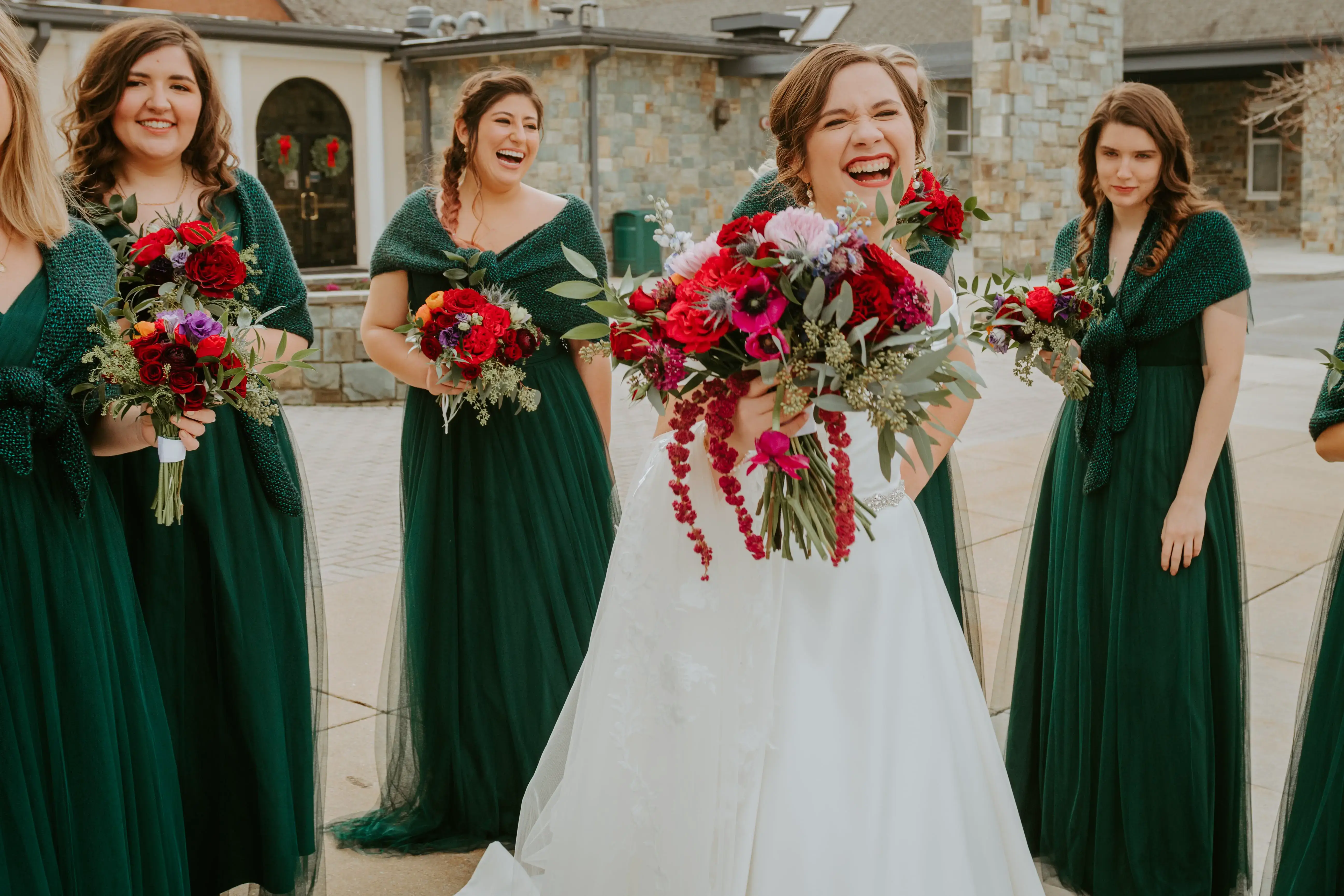 Real Poppy wedding — Christina O. at Pinstripes North Bethesda
