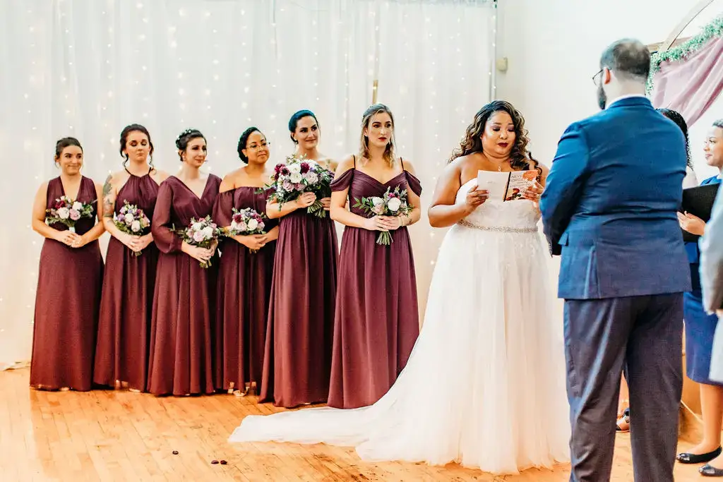 Real Poppy wedding — Gypsophila at Madison at the Mill