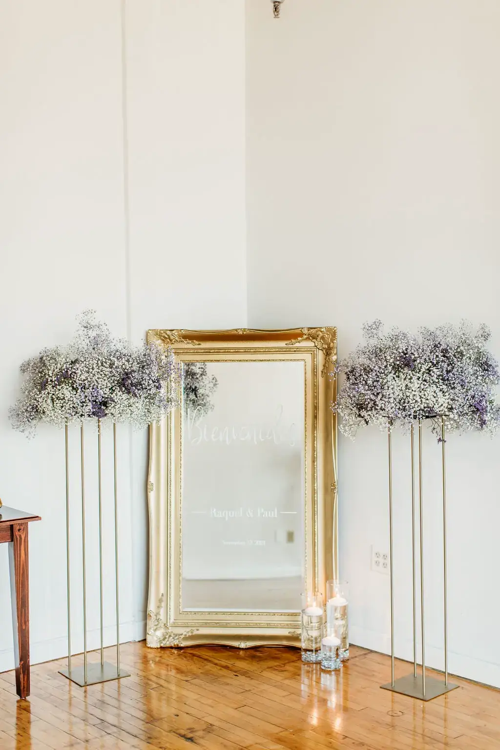 Real Poppy wedding — Gypsophila at Madison at the Mill