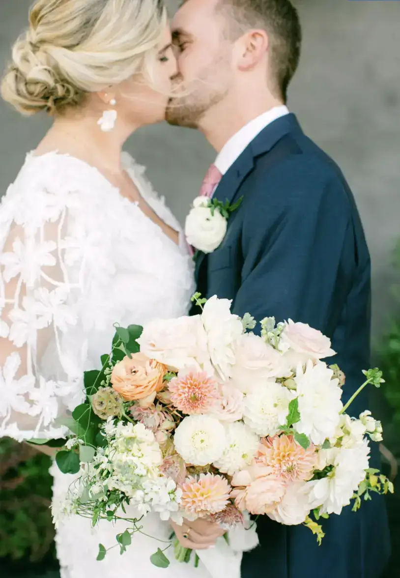 Real Poppy wedding — Rose + Dave