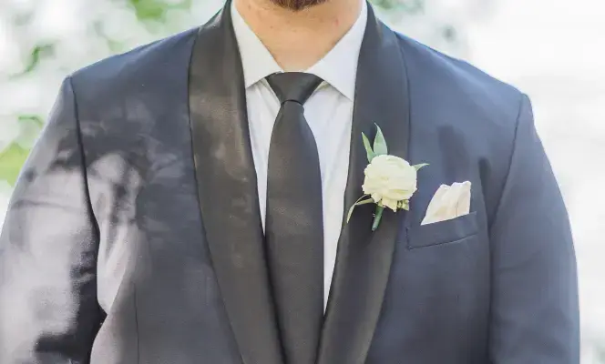 Real Poppy wedding — Erin + Bruce