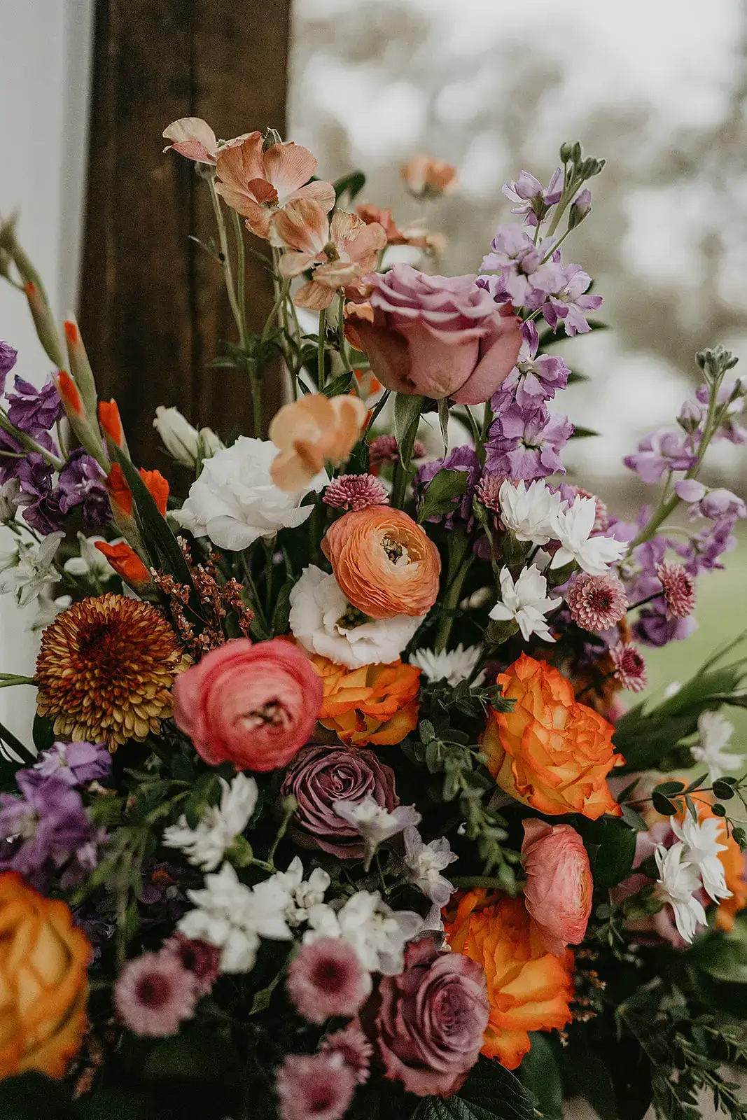 Real Poppy wedding — Caitlin + Diego at Timberview Lodge