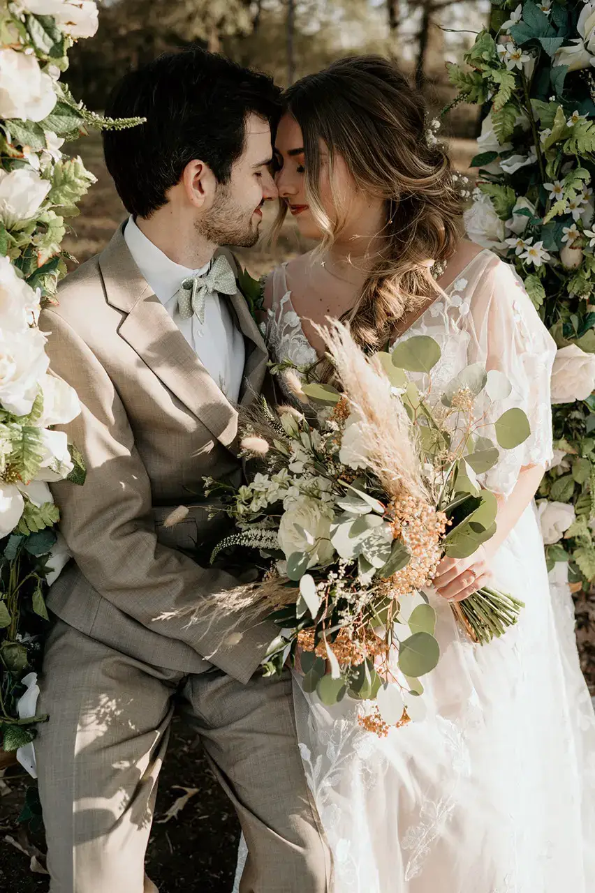 Real Poppy wedding — Elena + Hunter at Hayfield at Murchison Farms