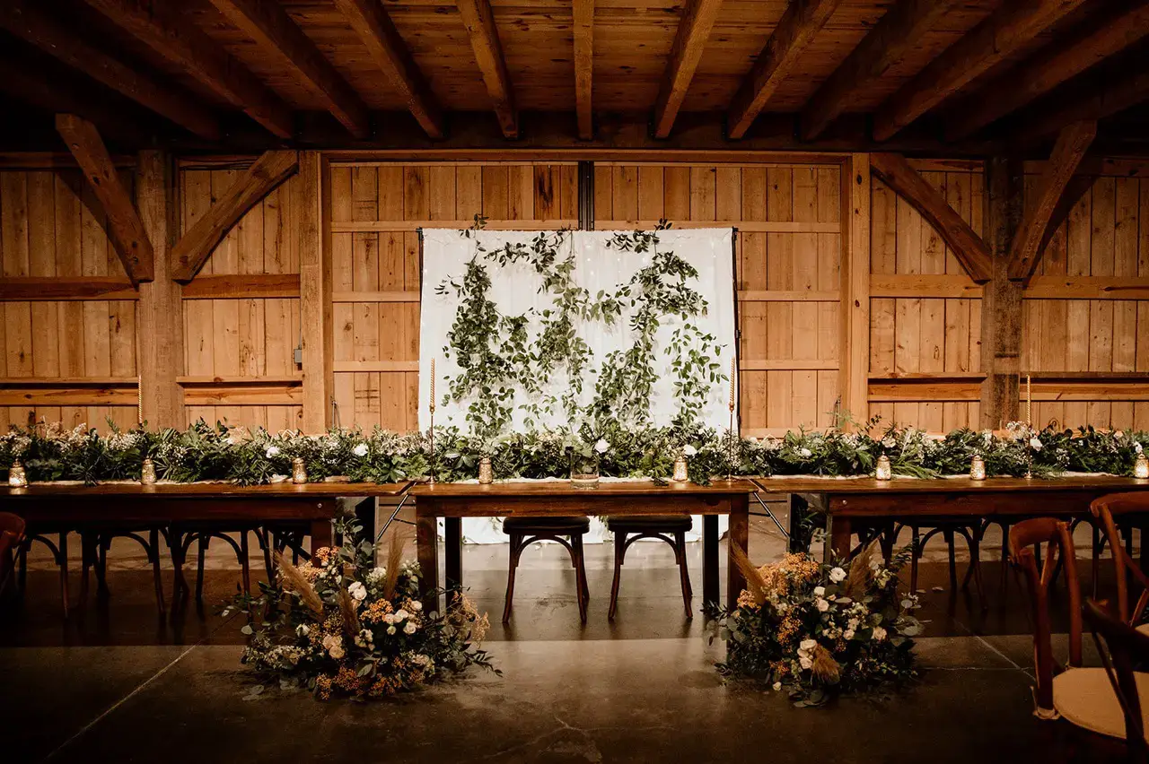 Real Poppy wedding — Elena + Hunter at Hayfield at Murchison Farms