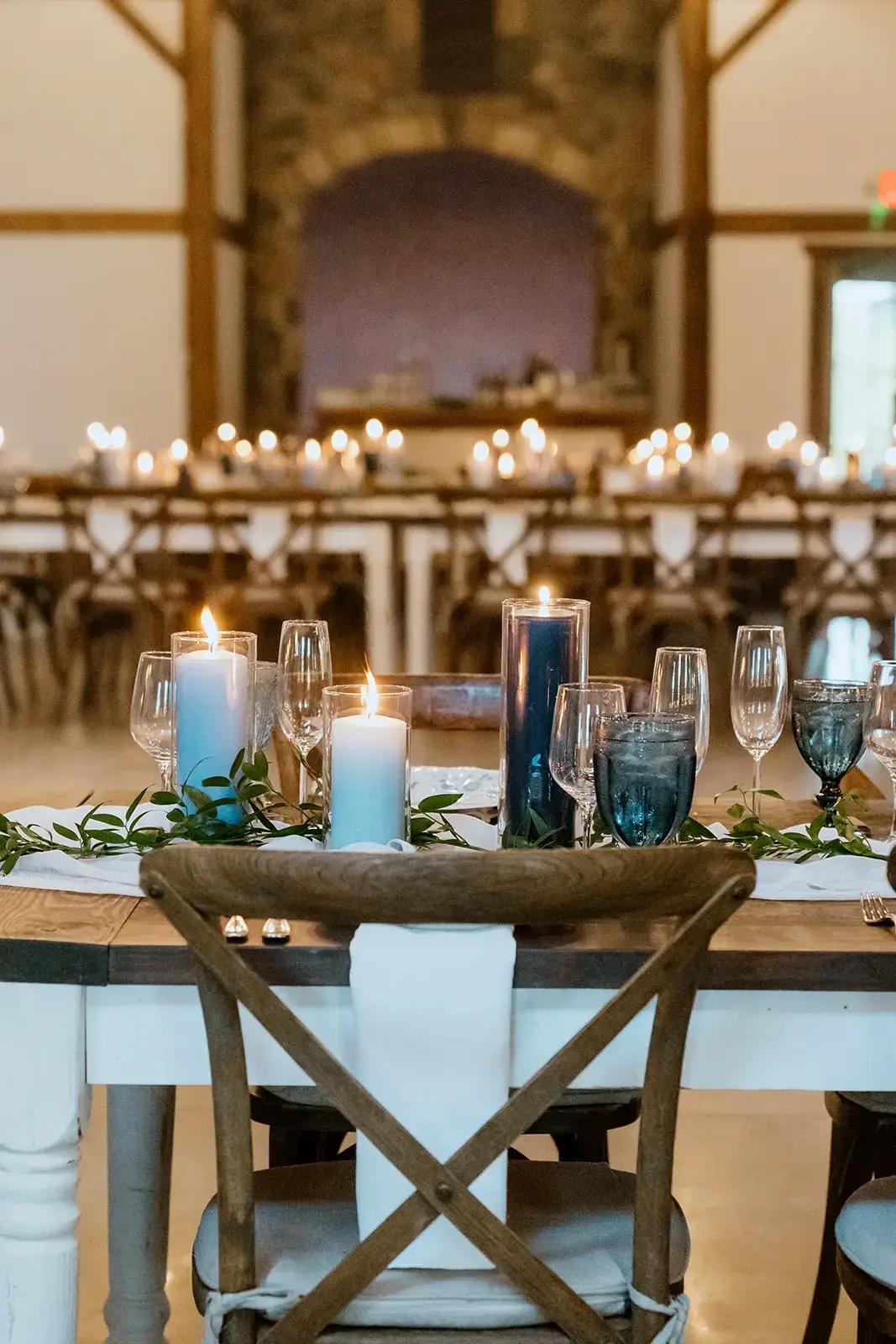 Real Poppy wedding — Blue Porcelain at Great Marsh Estate
