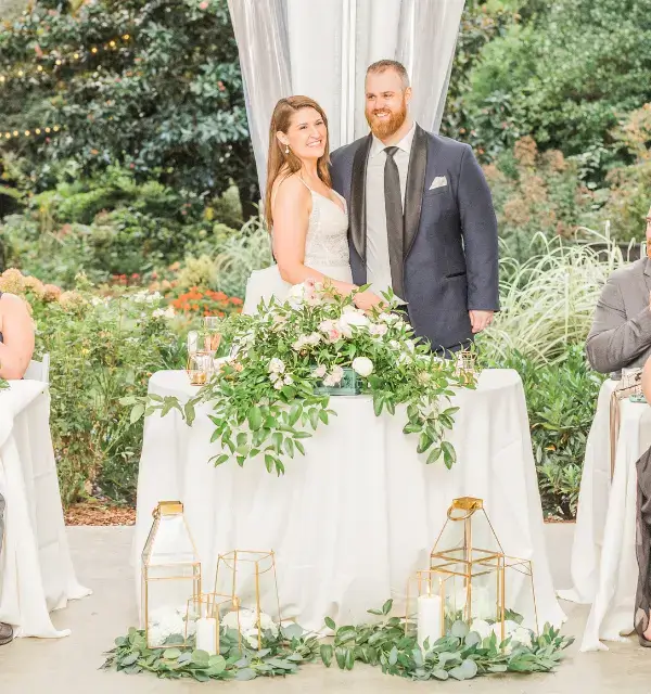 Real Poppy wedding — Erin + Bruce