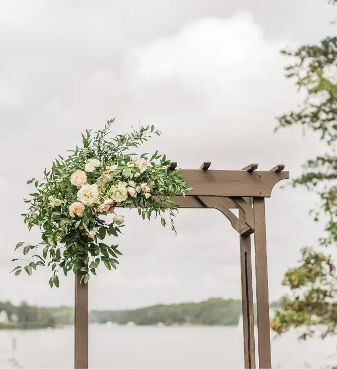 Real Poppy wedding — Erin + Bruce