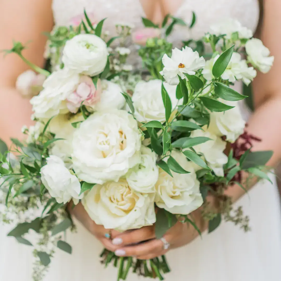 Real Poppy wedding — Erin + Bruce