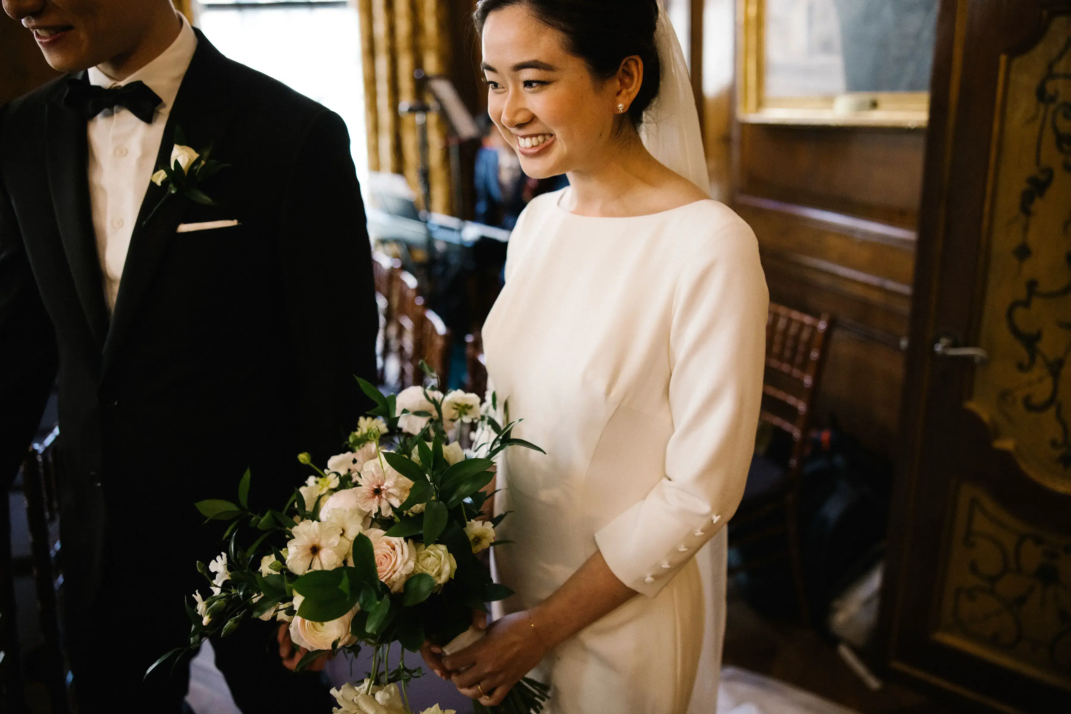 Real Poppy wedding — Lillian + Leon at Peterson Hall