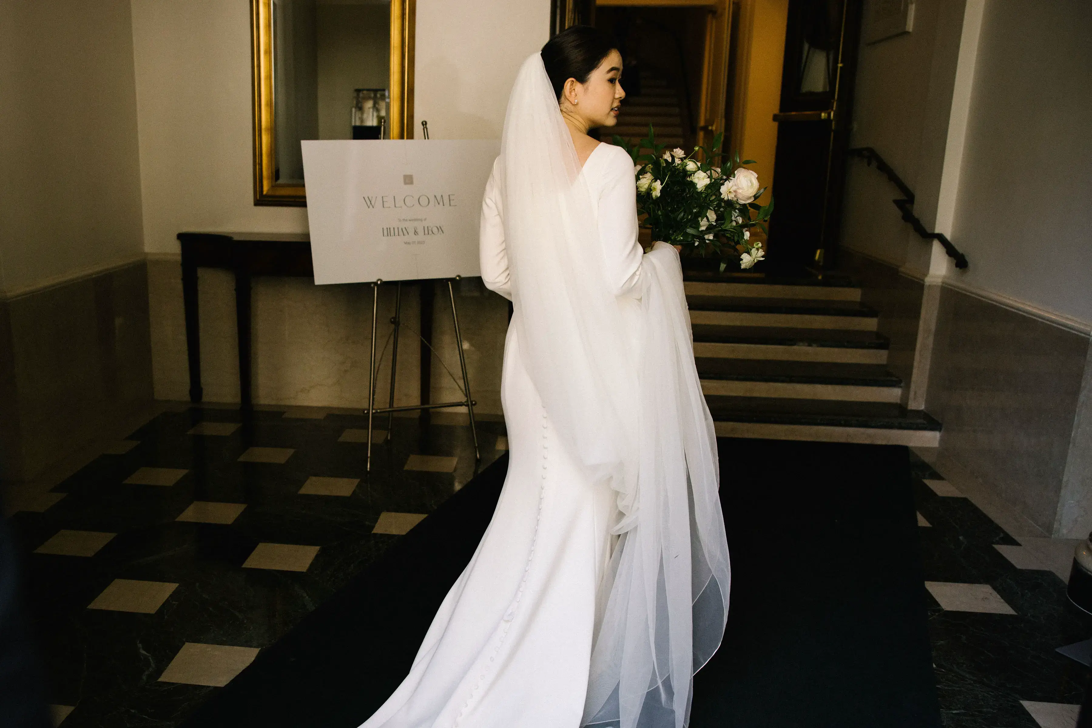 Real Poppy wedding — Lillian + Leon at Peterson Hall