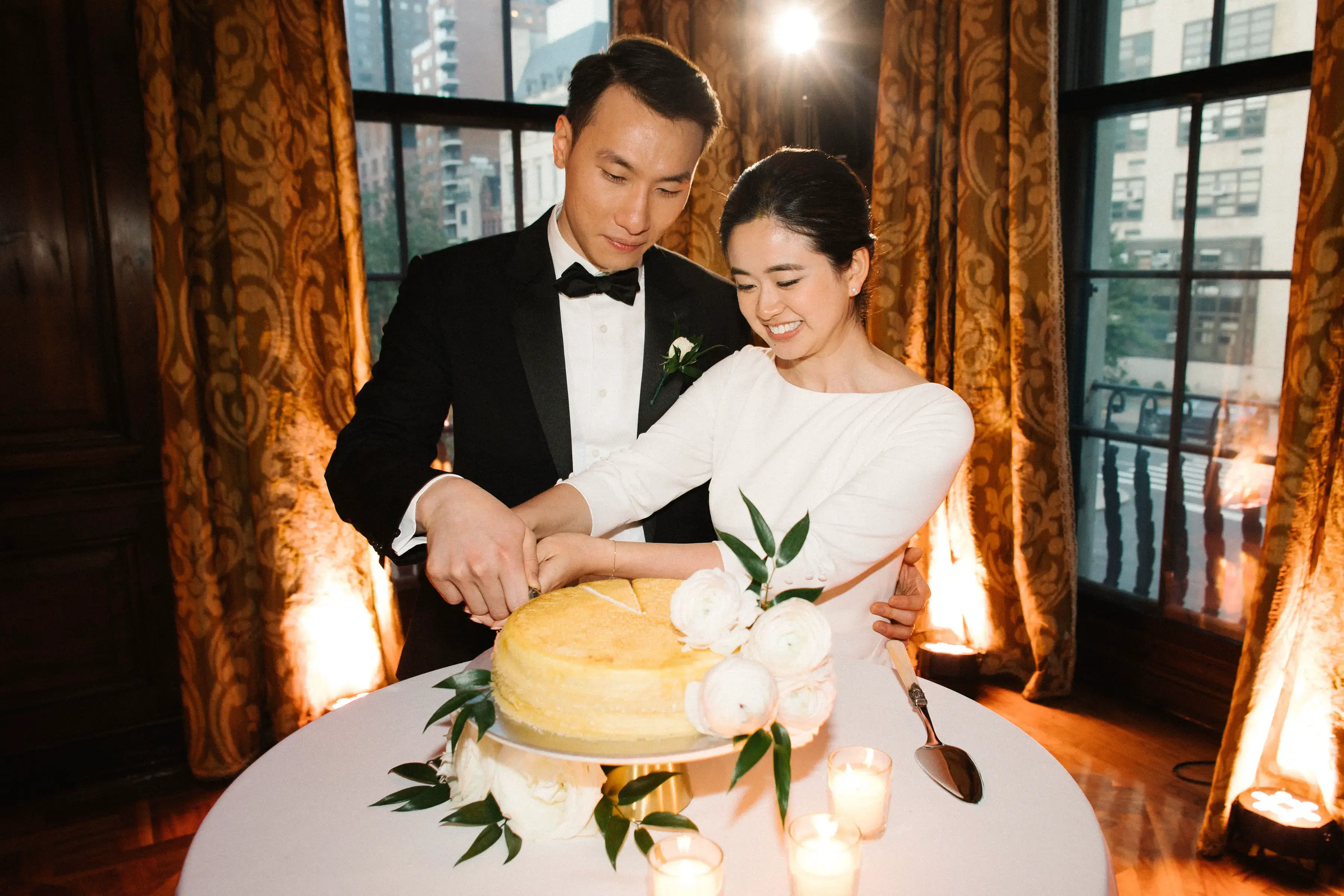 Real Poppy wedding — Lillian + Leon at Peterson Hall