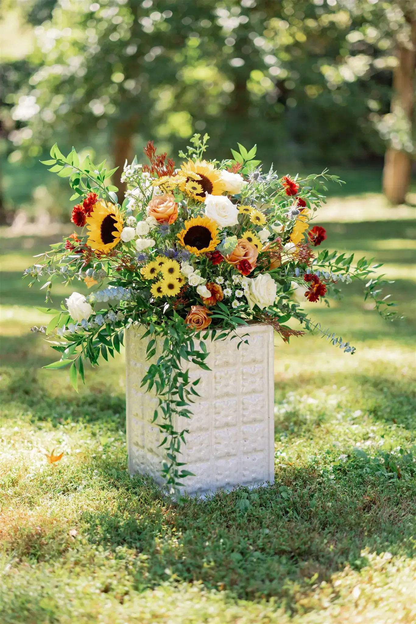 Real Poppy wedding — Allie + Michael at Private Residence