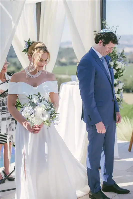 Real Poppy wedding — Tess + Adam at Private Residence