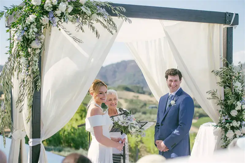 Real Poppy wedding — Tess + Adam at Private Residence