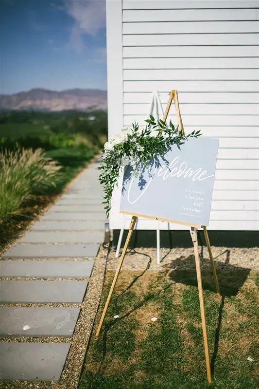 Real Poppy wedding — Tess + Adam at Private Residence