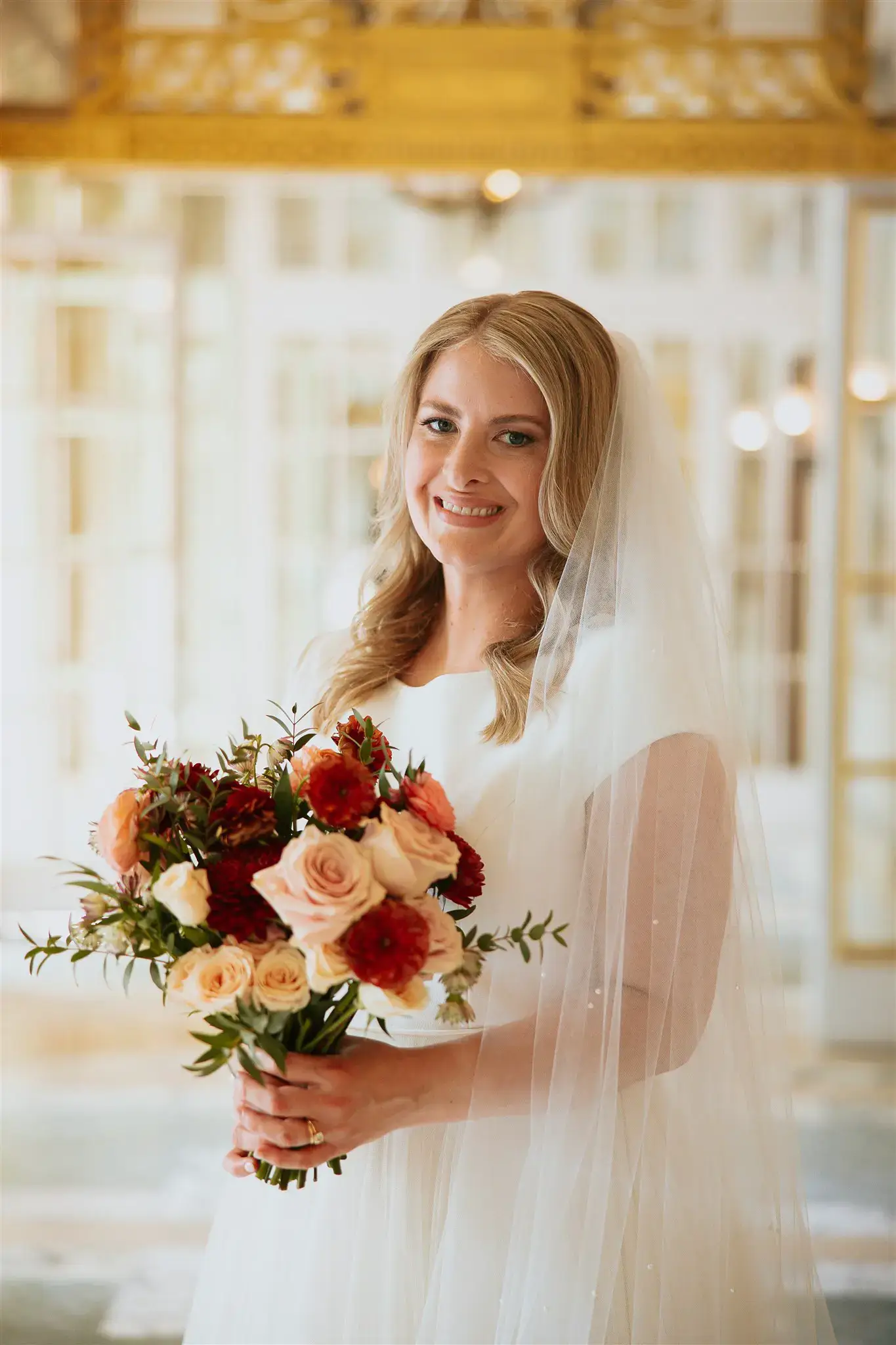Real Poppy wedding — Timeless Tradition at Larz Anderson House