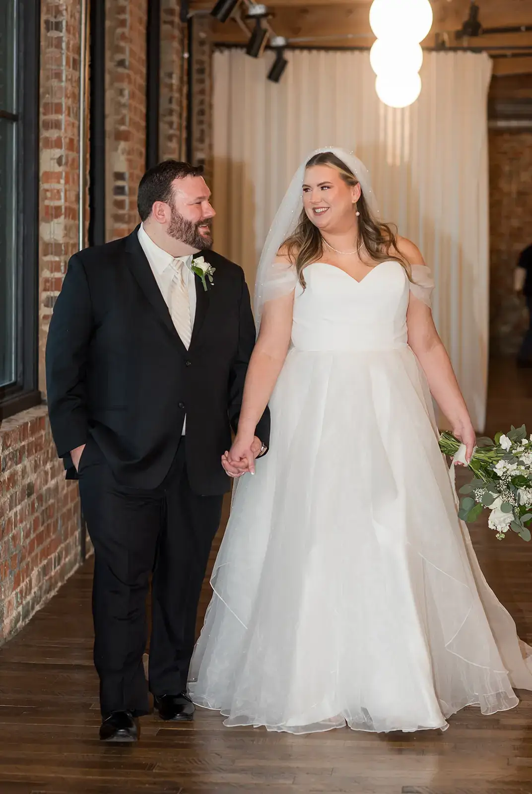 Real Poppy wedding — Mary + Randall at The Loft at Congdon Yards