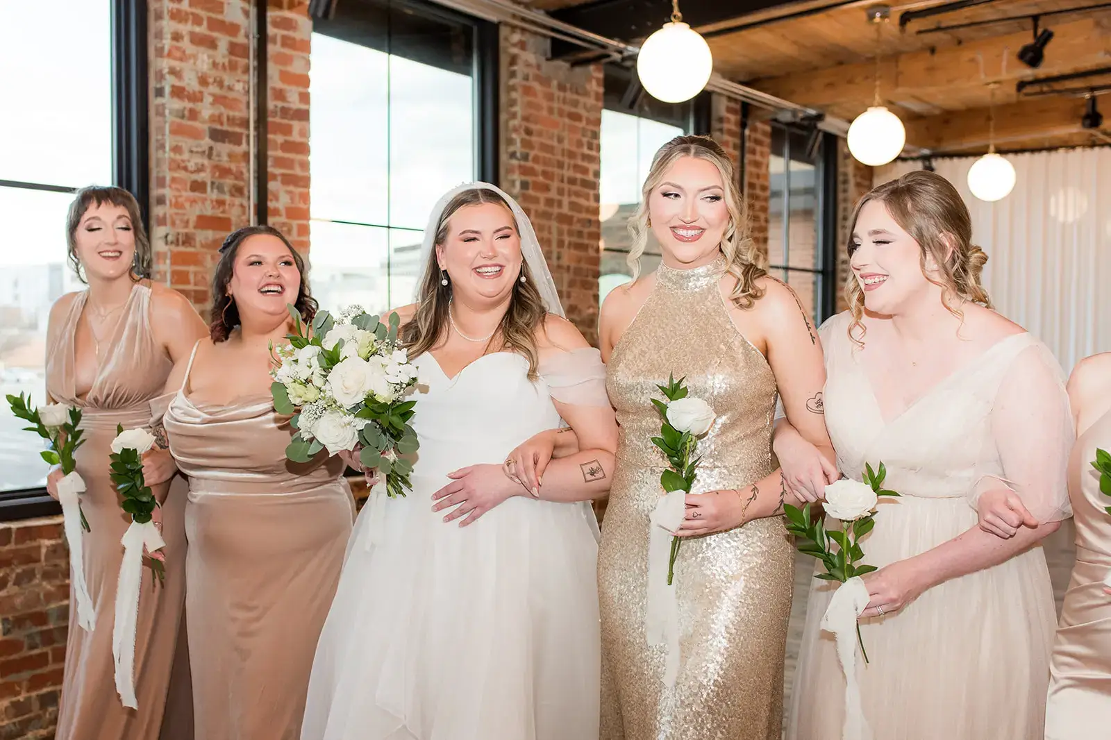Real Poppy wedding — Mary + Randall at The Loft at Congdon Yards