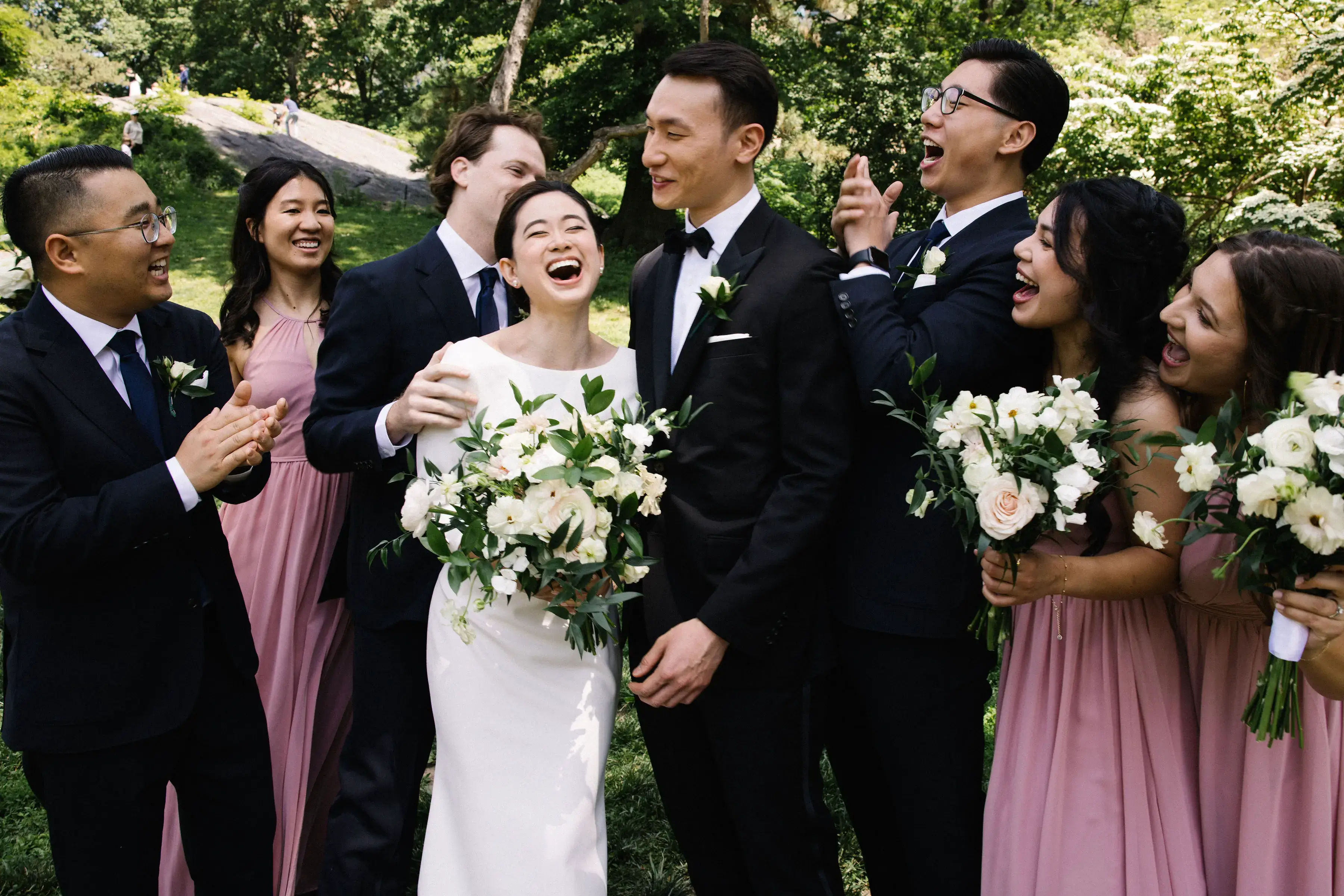Real Poppy wedding — Lillian + Leon at Peterson Hall