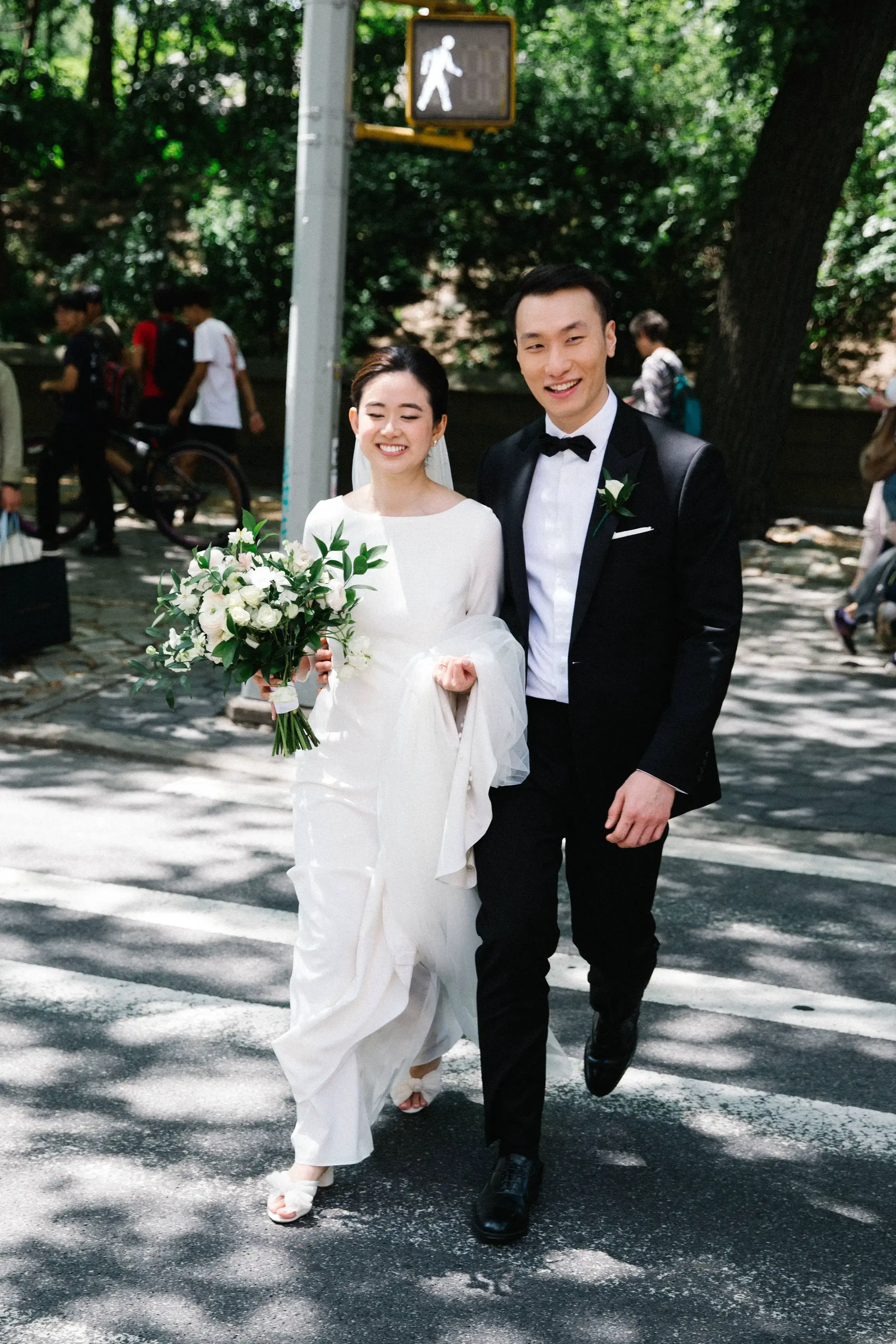 Real Poppy wedding — Lillian + Leon at Peterson Hall
