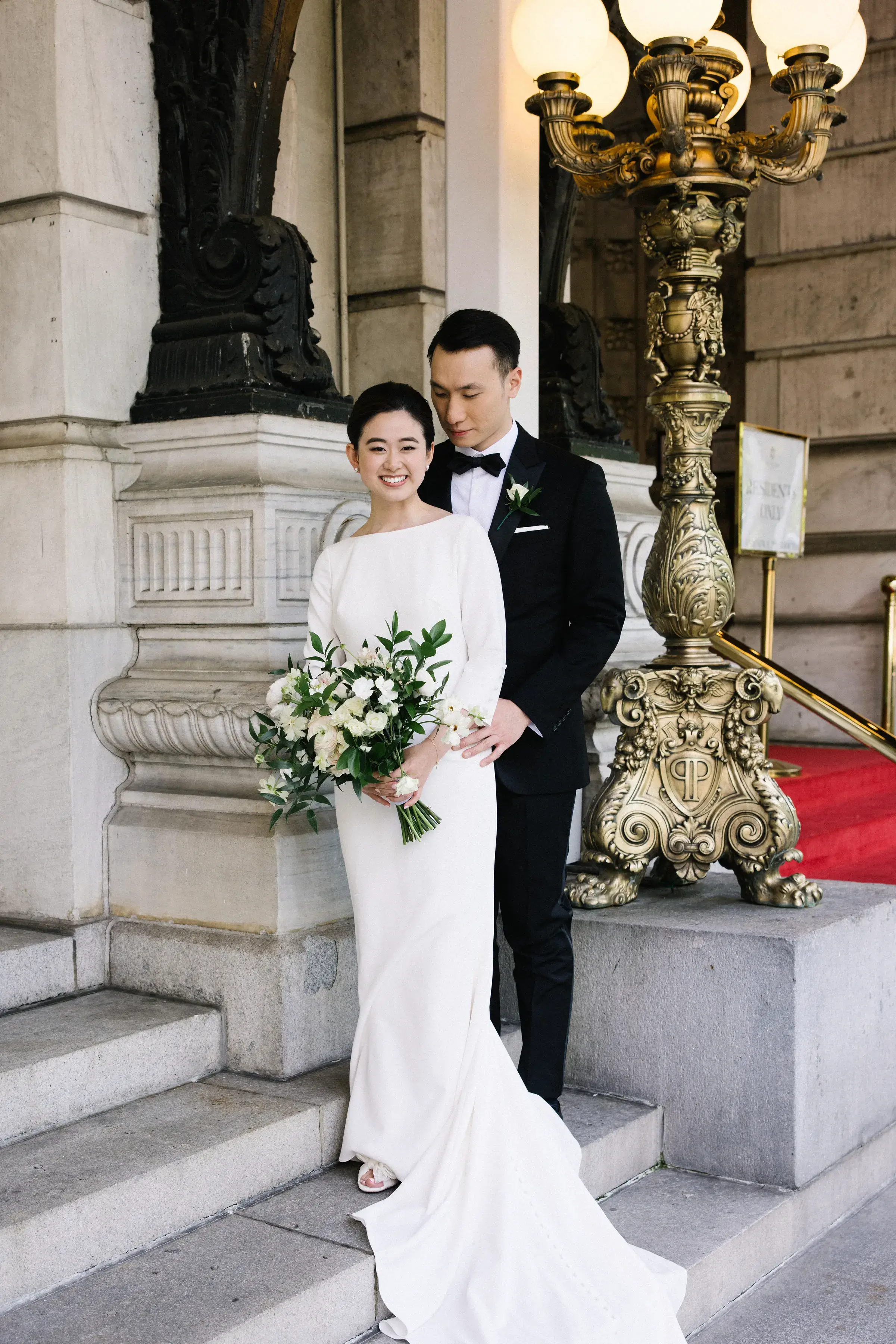 Real Poppy wedding — Lillian + Leon at Peterson Hall