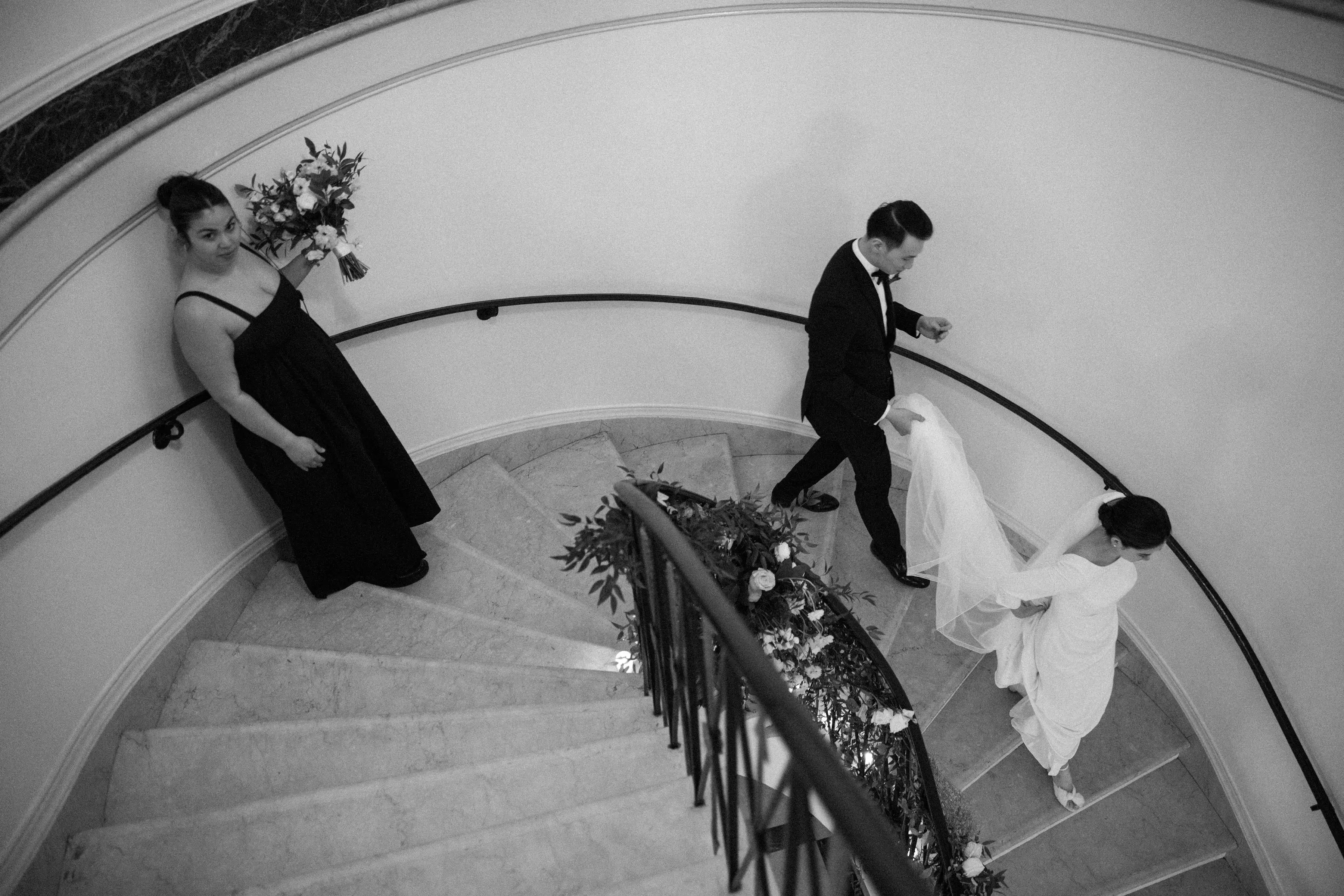 Real Poppy wedding — Lillian + Leon at Peterson Hall