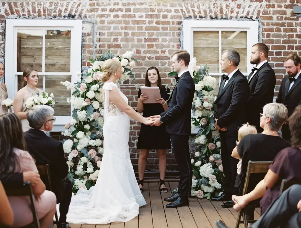 Real Poppy wedding — Madyson + Russell at Upstairs at Midtown