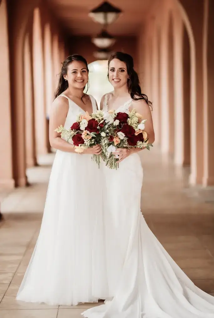Real Poppy wedding — Blushing Brides
