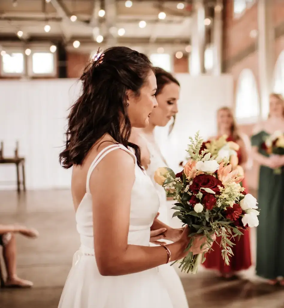 Real Poppy wedding — Blushing Brides
