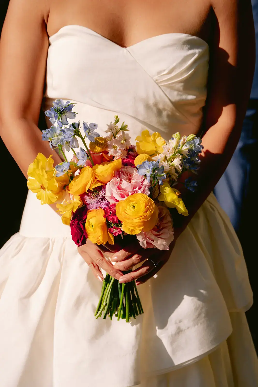 Real Poppy wedding — Shara + James at The River Cafe