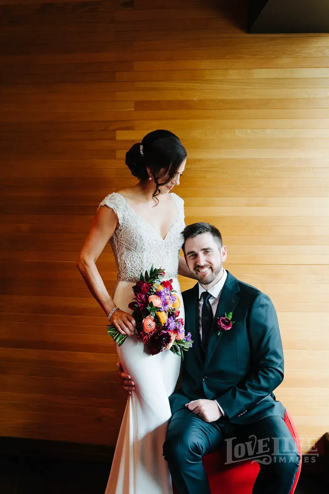 Real Poppy wedding — Audra + Donald at Dumbarton House