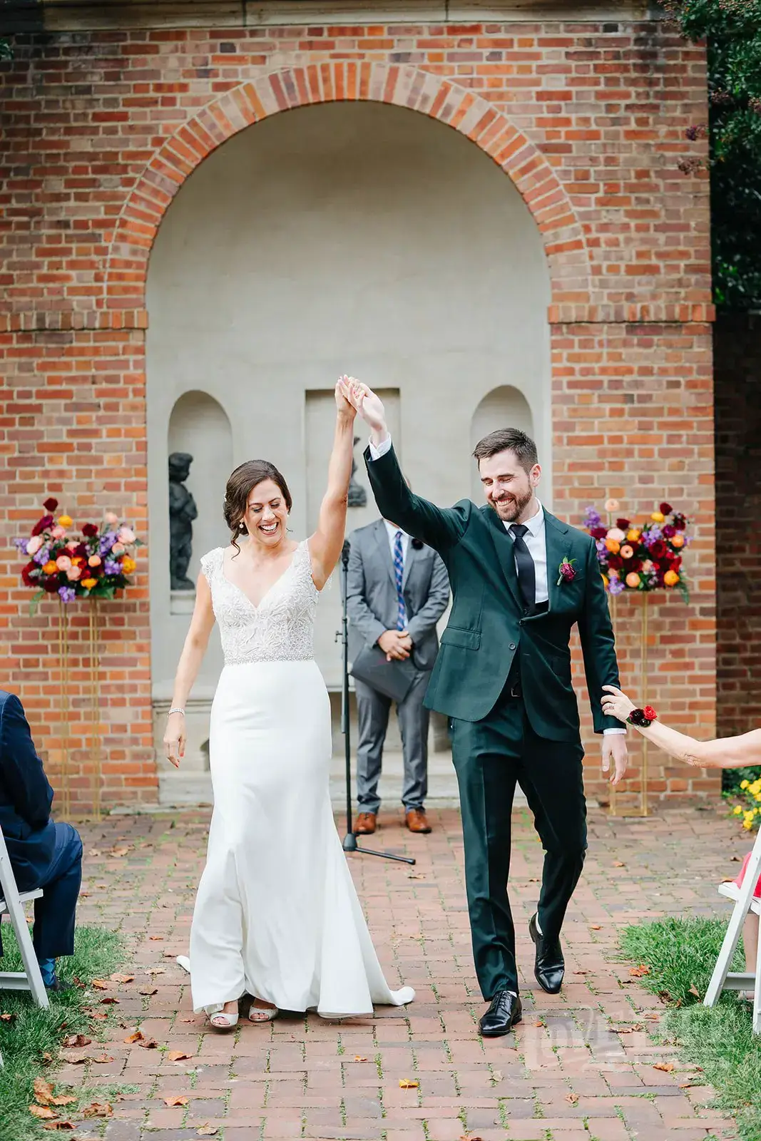 Real Poppy wedding — Audra + Donald at Dumbarton House