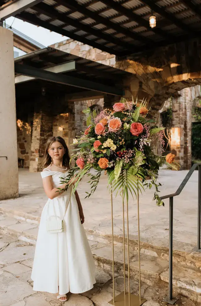 Real Poppy wedding — Laura + James at Lady Bird Johnson Wildflower Center