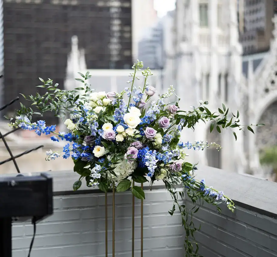Real Poppy wedding — Jahanara U. at 3 West Club