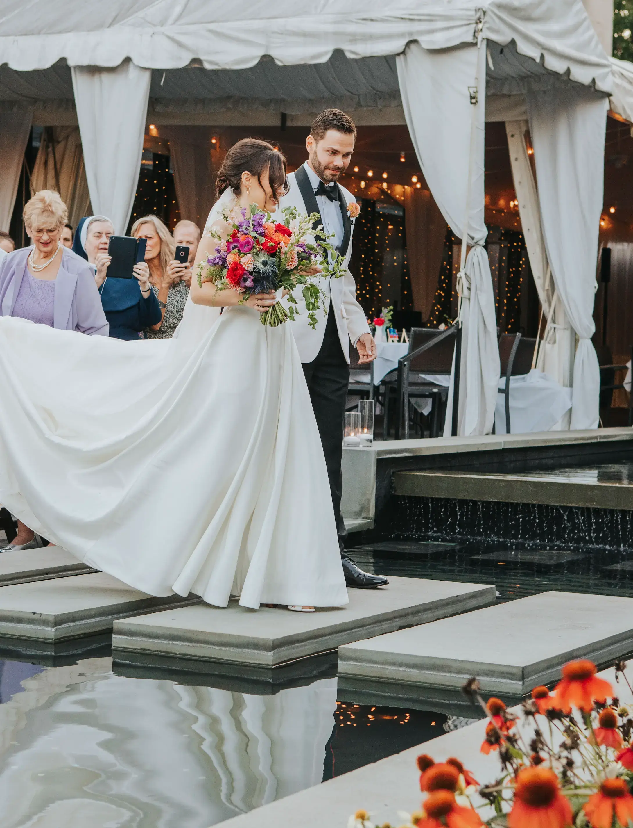 Real Poppy wedding — Elizabeth + Alex at Arts Club of Washington
