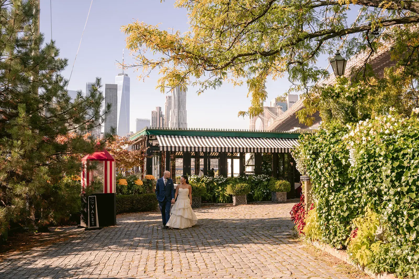 Real Poppy wedding — Shara + James at The River Cafe