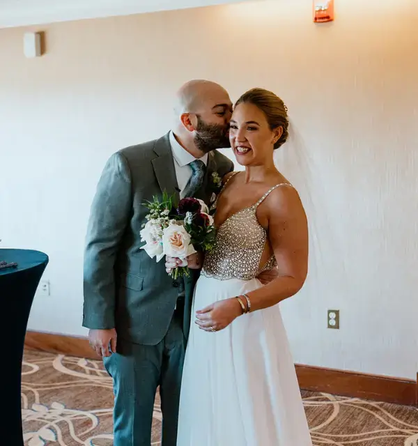 Real Poppy wedding — Alex + Jimmy