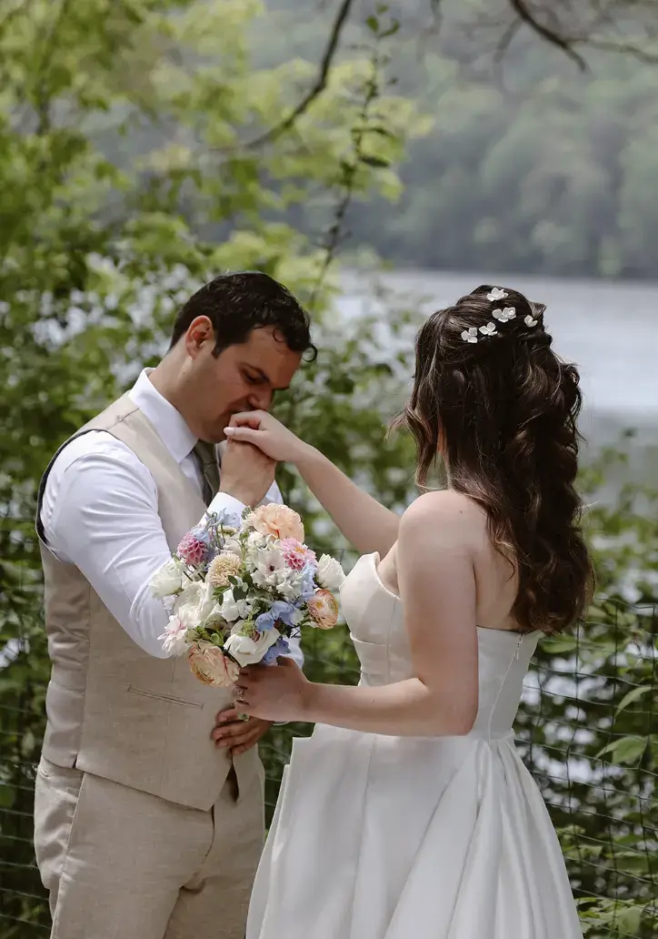 Real Poppy wedding — Eliana + Avi at Camp Ramah