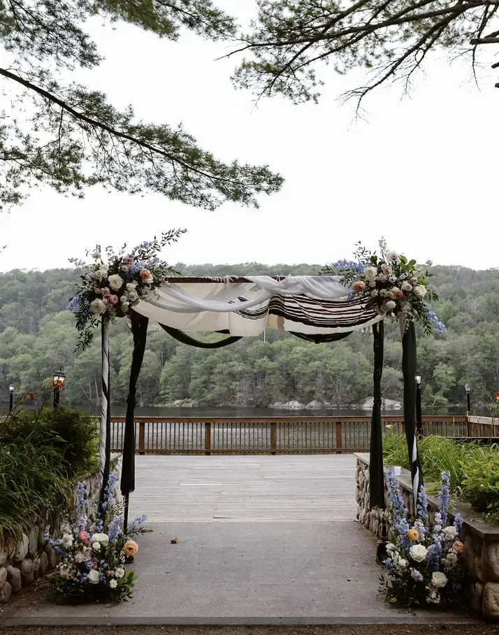 Real Poppy wedding — Eliana + Avi at Camp Ramah