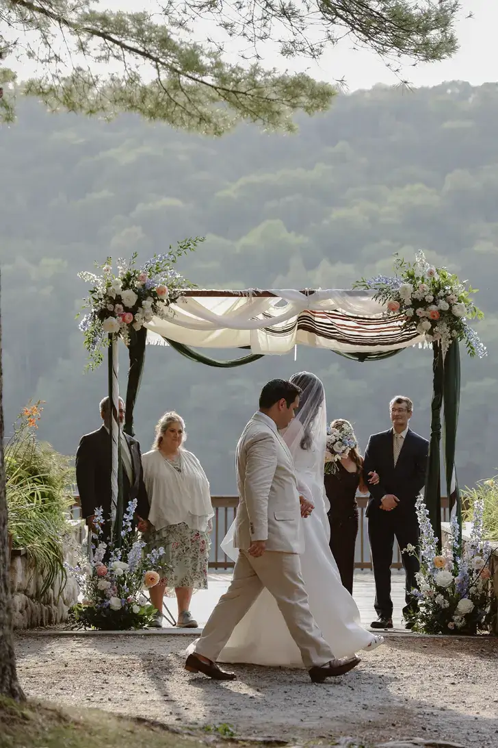 Real Poppy wedding — Eliana + Avi at Camp Ramah